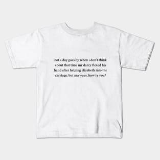 mr darcy handflex Kids T-Shirt